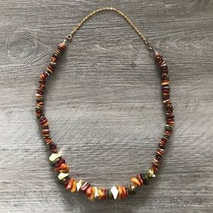 Vintage 1960’s - Costume Pebble Necklace